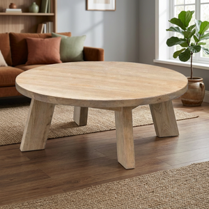 Antique Traditional Mango Solid <b>Wood</b> Rustic Living Room Classic Furniture Vintage <b>Reclaimed</b> Convertible Extendable Coffee <b>Table</b> - Product Image 6