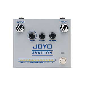 JOYO R-19 AVALLON Pédale d'effet <span class=keywords><strong>compresseur</strong></span> en aluminium pour guitare électrique et basse ajoute un ton unique à votre performance - Product Image 2