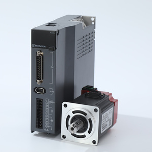 AC220V เข้ารหัส80หน้าแปลน SDF ซีรีส์ได้รับการรับรอง CE 200W 400W มอเตอร์และไดรฟ์สำหรับสายการผลิตอัตโนมัติ - Product Image 1