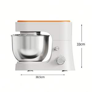 Batidora Eléctrica <span class=keywords><strong>de</strong></span> Alimentos 220V a Precio Económico, Mezcladora <span class=keywords><strong>de</strong></span> Masa para Pan y Pasteles, Batidora <span class=keywords><strong>de</strong></span> Huevos y Leche <span class=keywords><strong>de</strong></span> Acero Inoxidable - Product Image 4