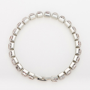 Braccialetto Coreano Classico alla Moda per Donne, Mix and Match con Strass da 6mm, Vendita Diretta dalla Fabbrica B100 - Product Image 4