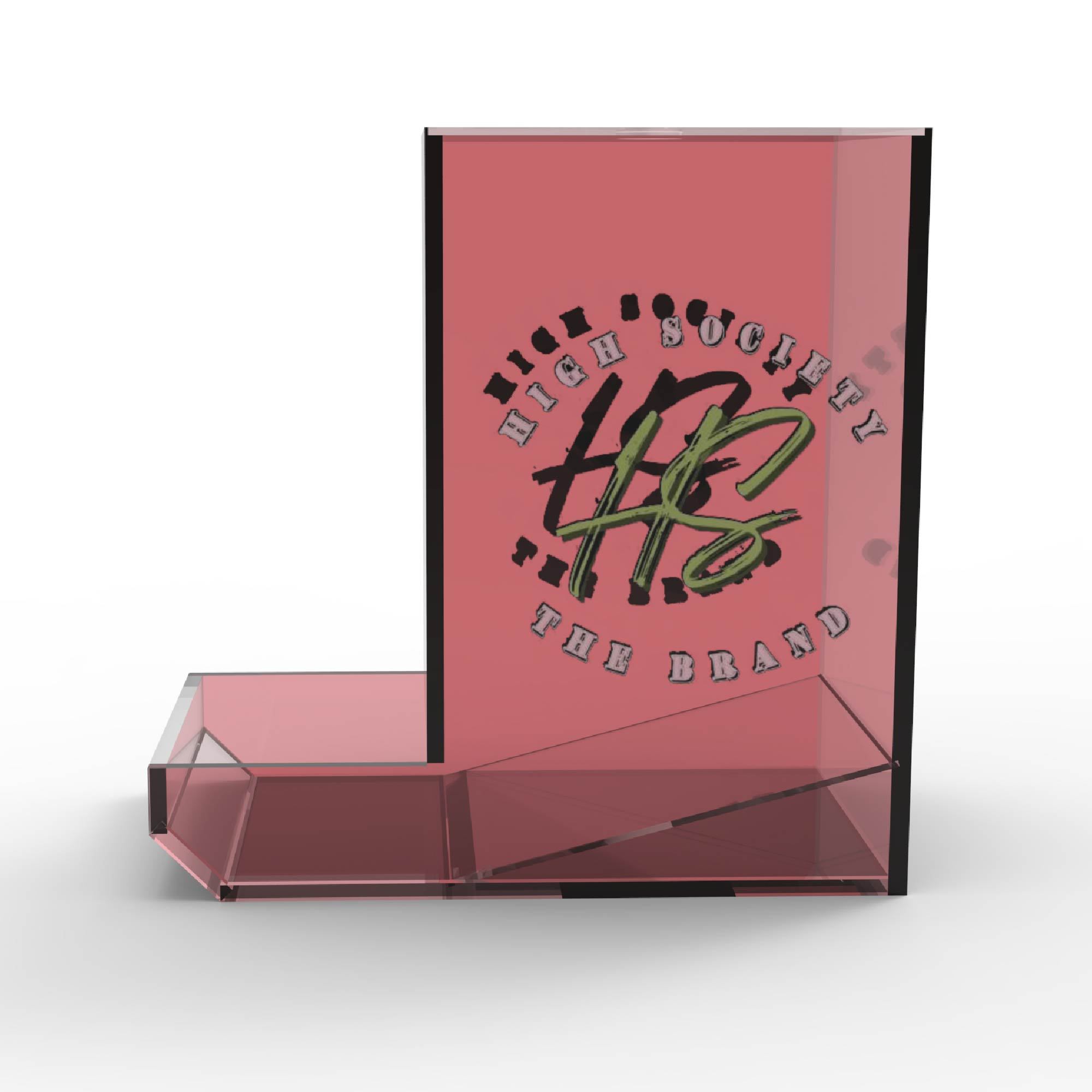 Customizable Light Duty Modern Acrylic Countertop Cigarette Display Rack for Tobacco Stores — view 5