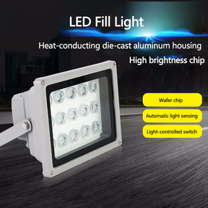 Reflector LED Blanco de 15W IP65, Lámpara Auxiliar Impermeable para CCTV, Vigilancia, Exteriores, Reconocimiento de Matrículas - Product Image 2