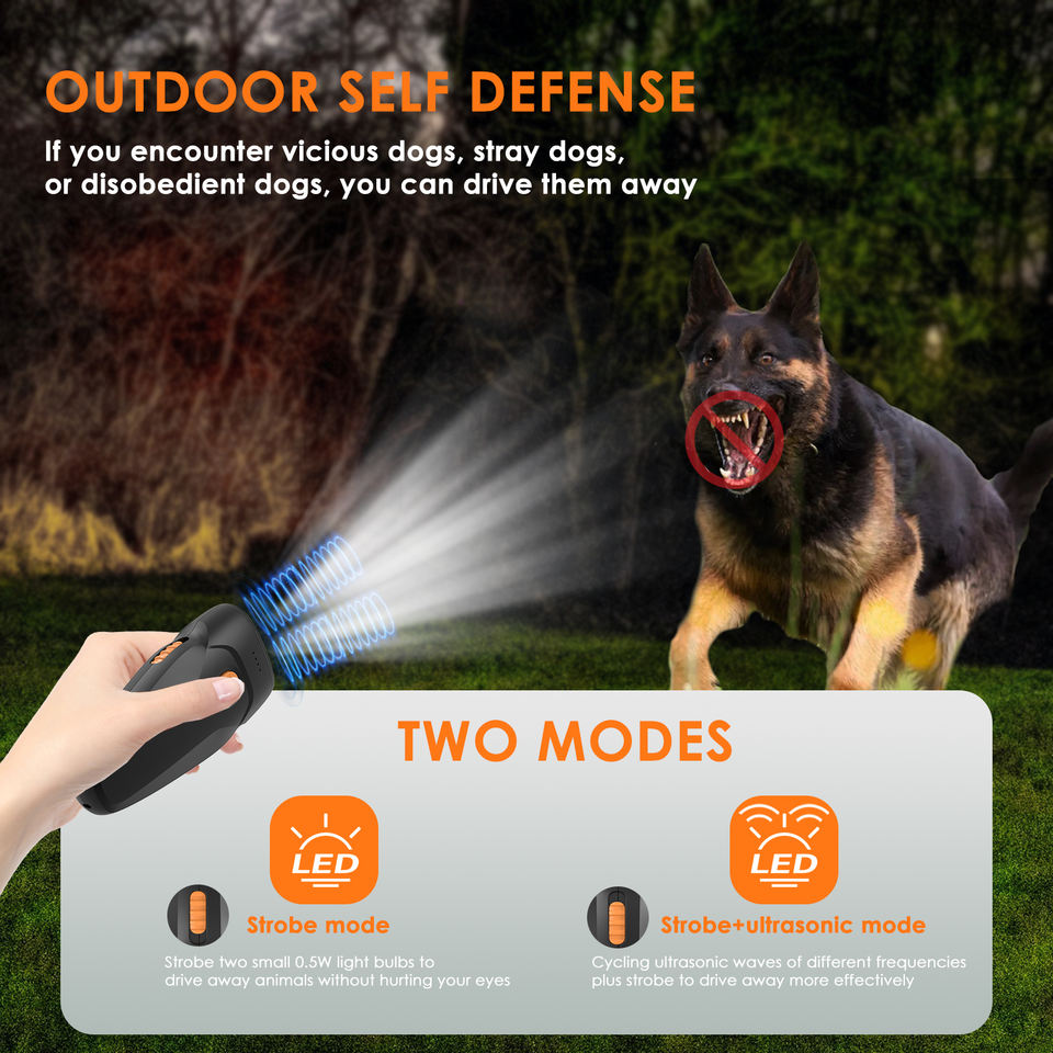  Handheld Electric Shock Dog Barking Control Device thumbnail 2