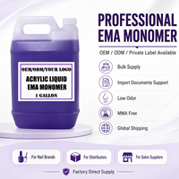 Monomère Liquide Acrylique EMA 1 Gallon, Fourni par l'Usine, Inodore, Utilisable Toute Saison, Vitesse et Saveur Modifiables, Marque Personnalisable