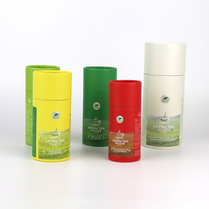 <b>Food</b> Grade Cosmetic Perfume Deodorant Kraft <b>Cardboard</b> <b>Box</b> Tube Cylinder Packaging Candle Coffee Bean Tea Spice Powder Paper Tube - Product Image 3