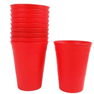 Gobelets réutilisables en plastique de 16 oz, compatibles lave-vaisselle, pour bière, empilables, pour fêtes, mariages, événements, camping, sports - Product Image 4