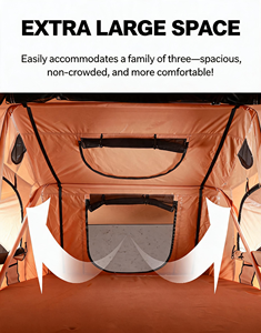 Carpa de Techo Pequeña y Suave para <span class=keywords><strong>Auto</strong></span> JIYA, Carpa de Techo Ligera para 4 Estaciones, para Autos, SUV y Camionetas, con Protección Solar, para 2 Personas - Product Image 6