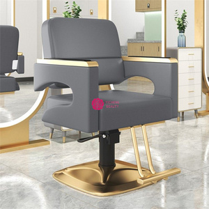 Silla de Peluquería de Lujo Yicheng Beauty, Color Negro y Dorado, <span class=keywords><strong>para</strong></span> Salón de Belleza - Product Image 6