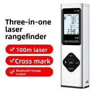 Télémètre laser Z-100 en gros, portée 100m, haute précision, Bluetooth, portable, règle laser électronique intelligente pour la maison
