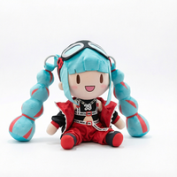 Peluche Miku Fuwa Petit Magical Mirai 30 cm, figurine assise en coton PP, jouet doux pour collectionneurs - Vente chaude