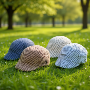 Gorro Ivy con estampado de letras, unisex, ajustable, talla única, informal, transpirable, para primavera y otoño - Product Image 3