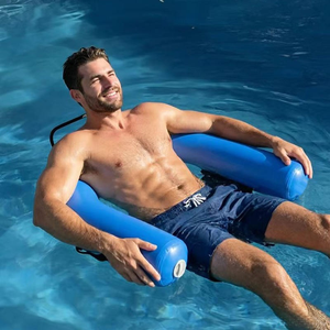Almohada inflable de PVC para soporte de cuello, ajustable y cómoda, para adultos y niños, flotador de <span class=keywords><strong>piscina</strong></span>, bajo MOQ, 100 unidades, precio al por mayor - Product Image 2