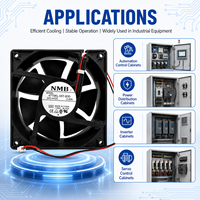 Hochleistungs-NMB 4715KL-05T-B30 120x120x38mm 24V DC Kühlventilator 108CFM Industrieller Axialventilator Kugellager Lüfter
