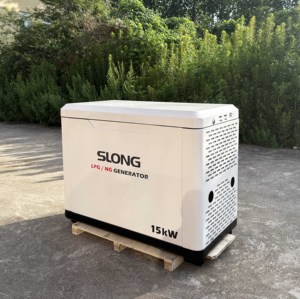 Generador <span class=keywords><strong>de</strong></span> Gas Natural Silencioso <span class=keywords><strong>de</strong></span> 15KW <span class=keywords><strong>de</strong></span> <span class=keywords><strong>la</strong></span> Marca SLONG para Uso Doméstico con Arranque Automático y Remoto 380V/230V - Product Image 4