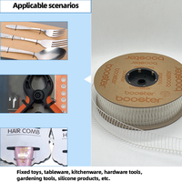 Roll Pin Staple Elastis TPU Putih Ramah Lingkungan, Dapat Didaur Ulang, Tahan Lama, Bahan Pengemas untuk Mainan, Sisir, Peralatan Dapur, dan Pengikat