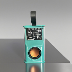 A36 altoparlante Wireless BT trasparente con luce di respirazione suono forte HD basso portatile Mini Audio per uso esterno/domestico - Product Image 1