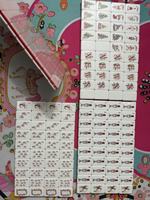 Lot de 160 tuiles de mahjong américain personnalisées illustrées en acrylique rose, motif Casse-Noisette de Noël, écologiques