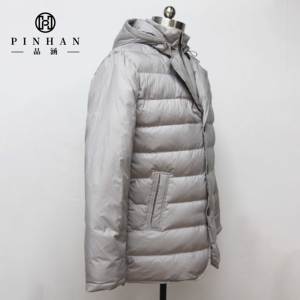 Chaqueta de Plumón Estilo Canadiense, Abrigo de Invierno, Cortavientos, Transpirable, con Capucha Personalizada, Chaqueta Acolchada para Hombre con Bolsillo - Product Image 2