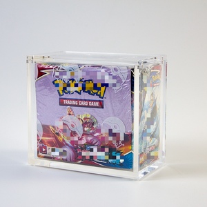 Clear Acrylic Booster Box <b>Display</b> <b>Case</b> Custom Logo Available Manufacturer - Product Image 4