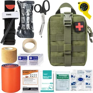 Kit di Pronto Soccorso Tattico per Esterni Firstime, Kit di Emergenza con Cerotto Emostatico Toracico e Laccio Emostatico - Product Image 5