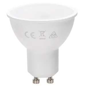 Luce LED GU10 4.8W RGB+W, illuminazione decorativa e funzionale, ideale per ambienti dinamici e personalizzati. - Product Image 1