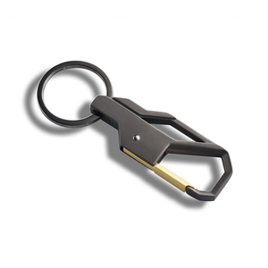 Llaveros Metálicos Creativos y Sencillos para Hombre, Llavero Negro para Llaves de Coche, Regalos Únicos, Llavero con Logotipo Personalizado - Product Image 4