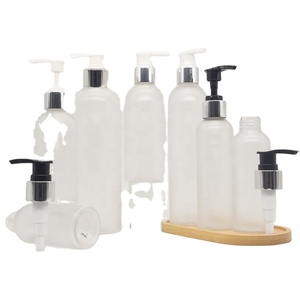 100-500ml Frosted PET Plastic Cosmetic Skin Care Serum Lotion Bottle with Pump Sprayer for Face Mask & Shampoo - Product Image 3