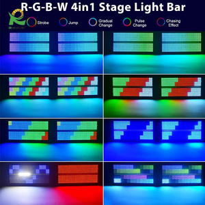 Redsun DJ Đảng ánh sáng sân khấu sân khấu RGB màu nhấp nháy ánh sáng bán buôn 200 watts dẫn 48 + 8 nhấp nháy ánh sáng - Product Image 3