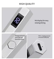 Lampe à main portable rechargeable LED UV pour ongles Art Flash Cure Lamp Nail LED Gel Light pour vernis à ongles