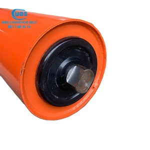 Rouleau de convoyeur à montée stable de 100 mm de diamètre pour le transport de matériaux, applications minières, usines de pierres, charbon et métallurgie - Product Image 1