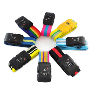 สายรัดกระเป๋าเดินทางที่ได้รับการรับรองจาก TSA ขนาด 5x2000 มม. พร้อมกุญแจรหัสเพื่อความปลอดภัยในการเดินทาง - Product Image 2