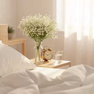 Flores Artificiales de Baby's Breath Baratas para Decoración del Hogar, Bodas y Fiestas, Flores de Baby's Breath de Tacto Real - Product Image 5