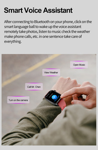 Reloj Inteligente Portátil Sourcingark con Termómetro, Cuenta Regresiva, Alarma, Carga Magnética ET580 - Product Image 5