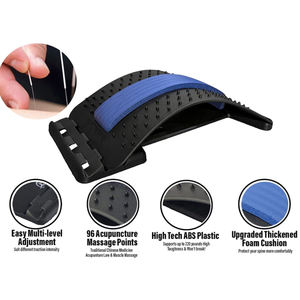 Hochwertiges Körpermassagegerät Bestseller Lendenwirbelstütze Rückenstrecker aus Stahl und ABS - Product Image 3