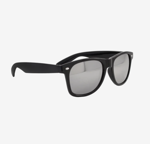 Lunettes de soleil Miami à verres miroir avec logo personnalisé, vente en gros, pas cher, OEM en stock pour cadeaux promotionnels d'été à la plage - Product Image 4