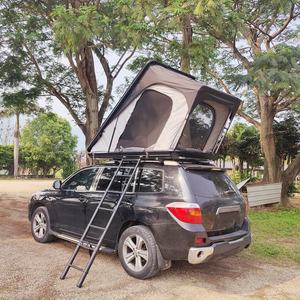 4WD Overland Aluminium Triangle Hardtop Tooftop Tent Camping Tentes <span class=keywords><strong>de</strong></span> <span class=keywords><strong>toit</strong></span> légères <span class=keywords><strong>Tente</strong></span> <span class=keywords><strong>de</strong></span> <span class=keywords><strong>toit</strong></span> à coque dure pour 2 personnes - Product Image 4