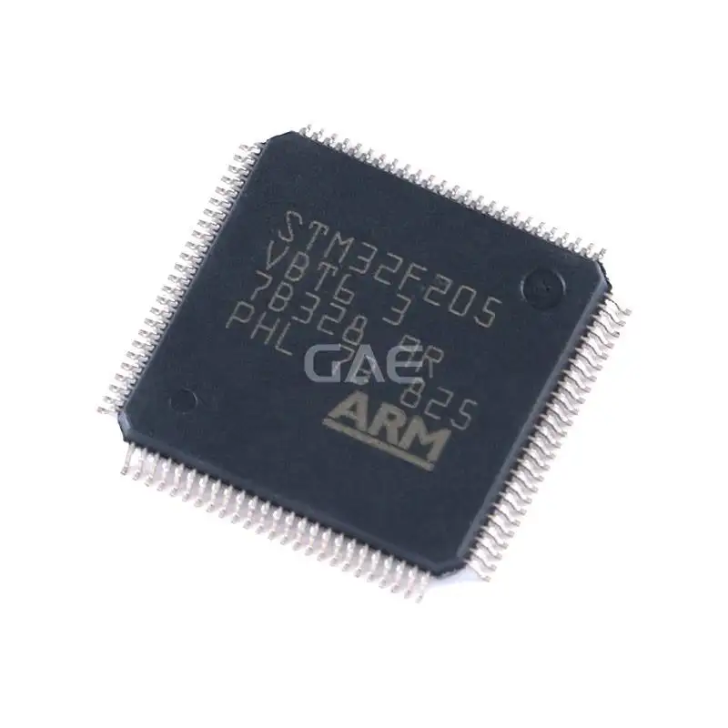 Stm32f205zgt6 vi điều khiển IC MCU 32bit 1Mb Flash 144lqfp thành phần điện tử mạch tích hợp stm32f205zgt6