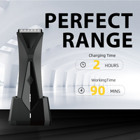 LILIPRO T10 Rasoir électrique pour le corps Razor 0mm Safe Cordless Type C Body Beard Face Hair Genital Shaver Ain Trimmer