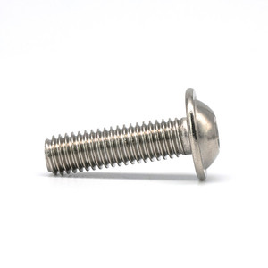 ISO7380 Stainless Steel 304 M3 M4 M5 M6 Socket Head <b>Bolt</b> with Pan Mushroom Hex <b>Flange</b> Plain Includes - Product Image 4