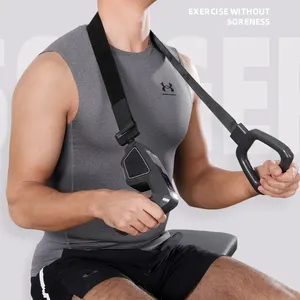 Pistola de masaje muscular Fascia de mano recargable Pistola de masaje corporal de refuerzo Dropshipping con pantalla LCD - Product Image 6
