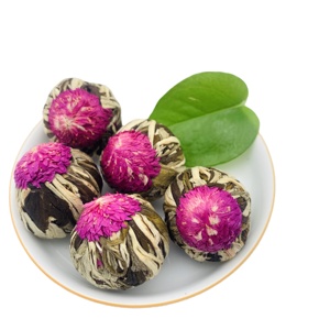 Bellissimo fiore speciale artigianale fiore fatto a mano tè in fiore di gelsomino naturale al 100% a prezzo all'ingrosso di fabbrica - Product Image 3