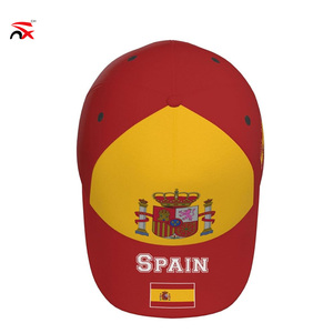 Gorra de Béisbol con Bandera de España Personalizada al por Mayor, Gorra de Camionero con Visera Ajustable para Protección Solar para Mujeres y Hombres - Product Image 3