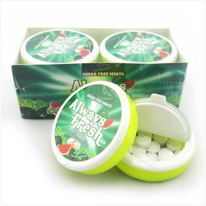 SUNTAK OEM ODM pastiglia senza zucchero alla menta fresca alito fresco xilitolo menta per dolci prodotti alimentari dolciumi - Product Image 4