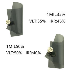 كابينشي-طبقة ملونة لنافذة السيارة, طبقة ملونة سوداء لنافذة السيارة vlt 1% ، طبقة ملونة مصبوغة من ألياف الكربون ، طبقة واحدة ، درجة ، لون الشمسية - Product Image 3