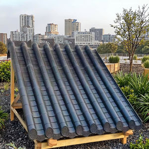 Hoge Kwaliteit Modern Design Upvc Pvc Composiet Synthetische Hars Dakpannen Voor Nieuwe Pannendaken In <span class=keywords><strong>India</strong></span> - Product Image 1