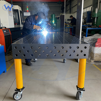 Table de soudage flexible 3D certifiée CE D16 D28 pour travaux de soudage robotisé de précision