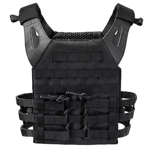 VEKEDA Cordura Tactical Vest Breathable JPC Plate Carrier Bandolier Tactical Vest