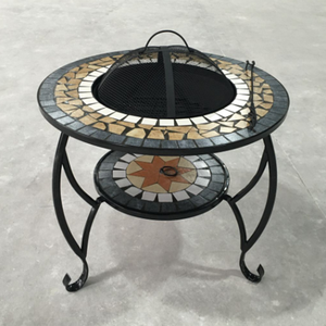 <span class=keywords><strong>Table</strong></span> de foyer en mosaïque pour jardin et arrière-cour, 38 carreaux, pour extérieur - Product Image 2
