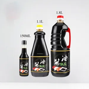Wholesale Chinese Best Quality Natural Less Sodium Light Soy <strong>Sauce</strong> Non GM Soy <strong>Sauce</strong> - Product Image 1